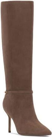 Vince Camuto Mirtha Pointed Toe Knee High Boot in Toasted Taupe at Nordstrom Rack, Size 5 Regular Calf