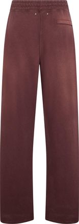 Golden Goose Mens Track Pants Windsor Wine Cotton