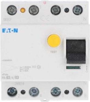 OEM Disyuntor Diferencial 4p 63a 03a Tipo Ac Pf663403 286514