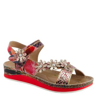 L'Artiste by Spring Step CharIeen Pink Multi CHARLEEN-699 Womens