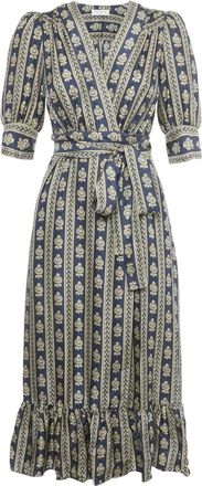 Sandro Abito corto a portafoglio in seta - Blu