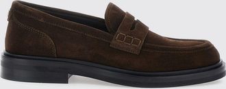 Dolce & Gabbana Mocassini Penny Loafer in pelle di vitello scamosciata