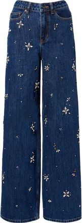 Self Portrait Dames, Jeans, Blauw, Maat: W27 Katoen