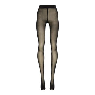 Wolford Pure Shimmer 40 Concealer Tights - Dames - Pantys - Zwart - S - Wol - Ondergoed
