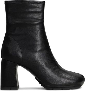 Ash Eclat Bis Enkellaars - Dames - Laarzen met Hak - Zwart - 36 EU - Schoenen