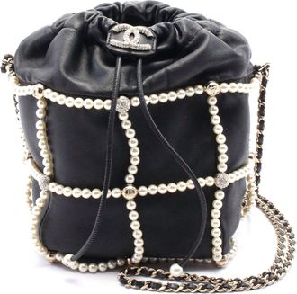Chanel Lambskin Coco Mark Shoulder Bag