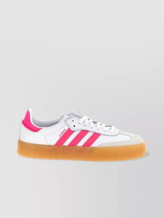 adidas leather low-top sneakers