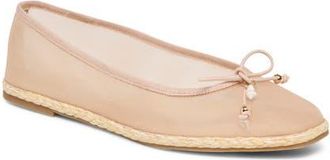 Dolce Vita Tianna Mesh Ballet Flat in Blush Mesh at Nordstrom, Size 7.5