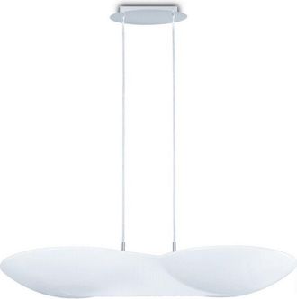 Mantra Inspired Mantra - Flow - L&aacute;mpara Colgante De Techo 6 Luces Gu10, Cromo, Blanco