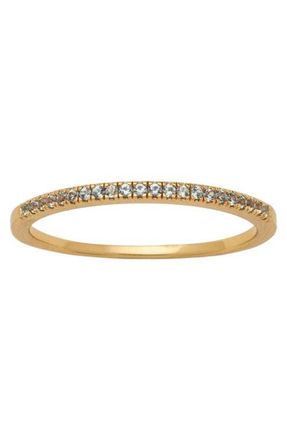Made by Mary Birthstone Stacking Ring in Gold Vermeil at Nordstrom, Size 10