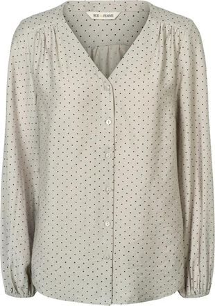 Rue de Femme Blouses & Shirts - Dames - Blouses - Grijs - M - Overhemden