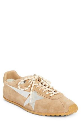 Golden Goose Marathon Speed Sneaker in Tobacco/Silver at Nordstrom, Size 10Us