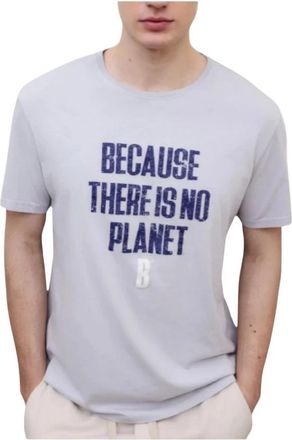 Ecoalf T-shirt met ronde hals - Heren - T-shirts - Grijs - S - Tops