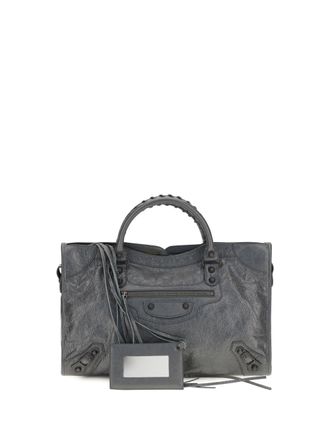 Balenciaga Womens Handbag Le City Volcanic Rock Lamb (ovis Aries) Shoulder Bags