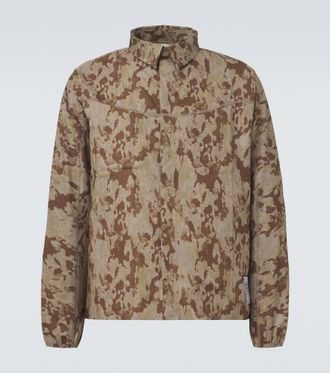 SATISFY River camouflage PeaceShell shirt