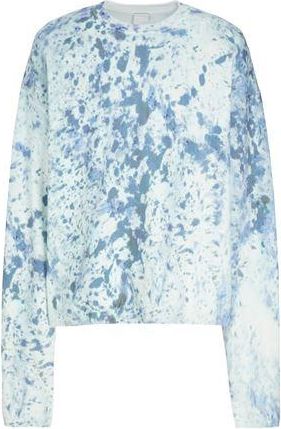 8 by YOOX SPRAY PRINTED CREWNECK JUMPER