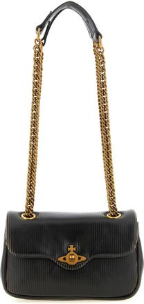 Vivienne Westwood Black Anita Small Shoulder Bag