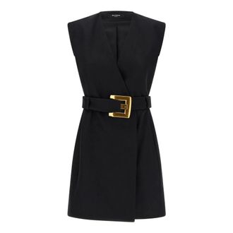 Balmain Mujer, Vestidos, Negro, Talla: XS
