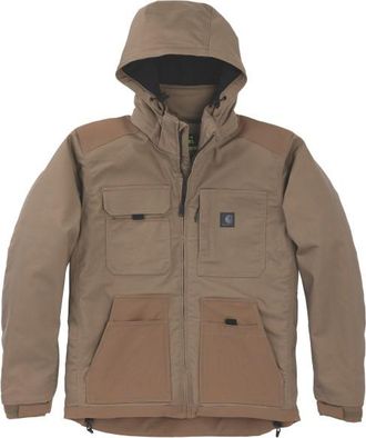 Carhartt Work in Progress Steel Braddock Jacket Freizeitjacke f&uuml;r Herren | braun