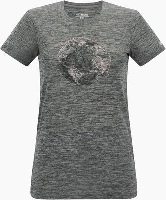 Regatta Womens Regatta Womens/Ladies Fingal World T-Shirt - Grey - Size: 10