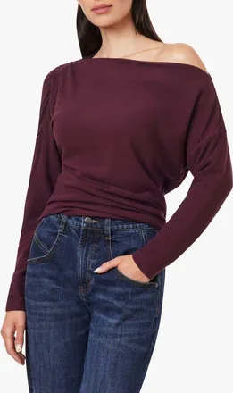 Habitual Colby Off the Shoulder Top in Winetasting at Nordstrom, Size X-Small