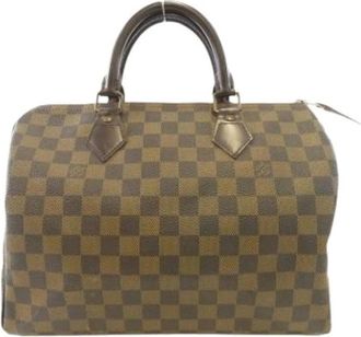 Louis Vuitton Pre-owned Handbags, female, Brown, Size: ONE SIZE Pre-owned Boston bag