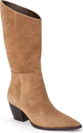 Matisse Footwear Edie Leather Tall Boot in Brown at Nordstrom, Size 7.5