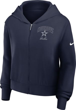 Nike Dallas Cowboys Primetime Nike Womens NFL Full-Zip Hoodie in Blue | 035D41S7RD-VM3