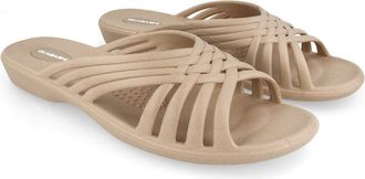 Okabashi Womens Venice Slide Sandals orange Size: 9.5-10.5