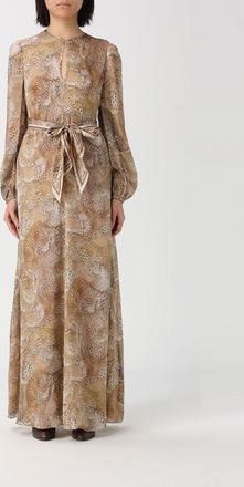 Zimmermann Abito in seta animalier Zimmermann