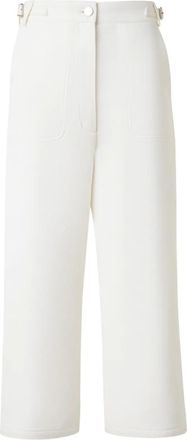 Akris Pantaloni a gamba ampia - Bianco