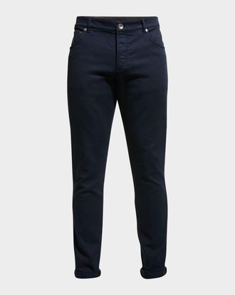 Brunello Cucinelli Men & apos;s Bull Denim Skinny-Fit Pants