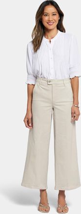 NYDJ Mona Wijde Pantalon Enkel Jeans Met Hoge Taille