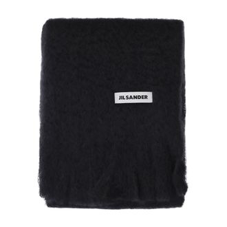 Jil Sander Dames, Accessoires, Zwart, Maat: ONE Size Mohair