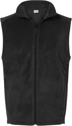 Columbia Mens Steens Mountain Vest In Charcoal