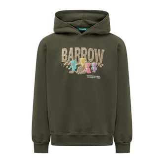 Barrow Felpa con cappuccio a maniche lunghe - - Sweatshirts & Hoodies - Uomo - Verde - XS