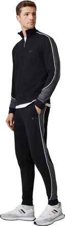 HUGO BOSS Trainingsbroek voor heren met streep aan de zijkant (Zwart)