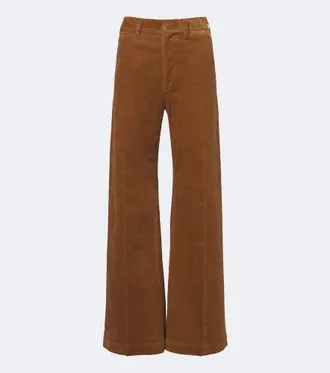 Polo Ralph Lauren Cotton corduroy wide-leg pants