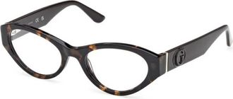 Guess Cat Eye Frame - Dames - Brillen - Bruin - 52 MM - Accessoires