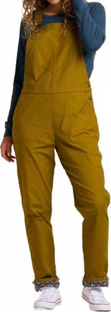 Toad & Co Bramble Lined Overall In Coyote