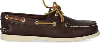 Sperry Top-Sider Leather Loafer - Dames - Bootschoenen - Bruin - 41 EU - Leer - Schoenen