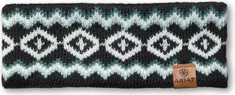 Ariat Womens Bristol Headband in Black, Size OS, by Ariat