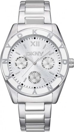 DKNY Womens DK1L073M0015 Ladies Chambers Sport Watch - Silver - One Size