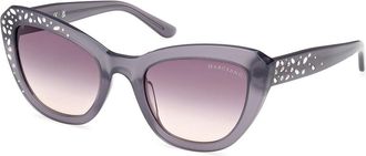 Guess GM00016 20B Womens Sunglasses Grey Size 53