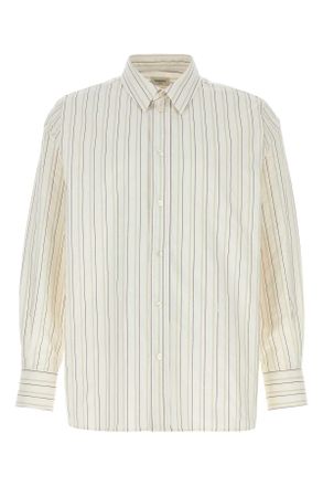 Saint Laurent Embroidered Cotton Shirt