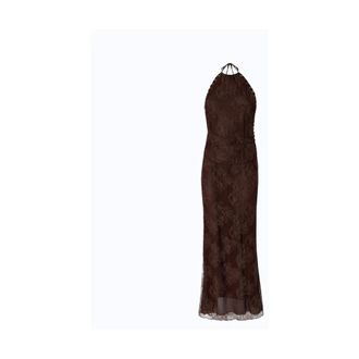 Pinko Maxi Dresses - Dresses - Mujer - Marr&oacute;n - XS