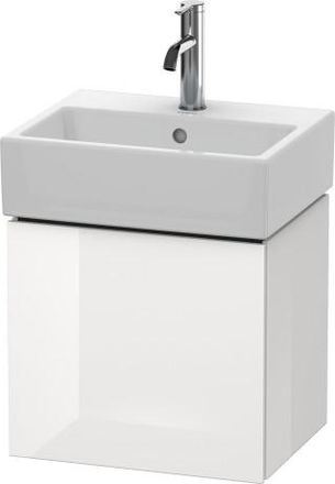 Duravit Duravit L-cube Mueble De Pared 43,4x34,1 Cm, 1 Puerta, Con Bisagra A La Derecha, Para Vero Air 072445, Color: Albaricoque Perla Seda Laca Mate - Lc624