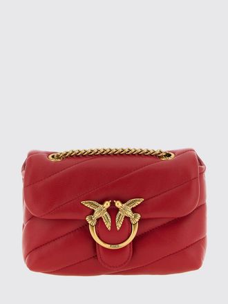Pinko Baby Love Bag Puff Mini Quilted Nappa Bag with Love Birds Logo