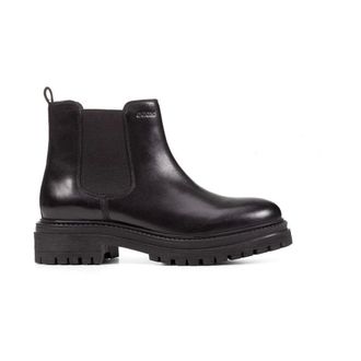 Geox Schoenen, Dames, Zwart, 40 EU, Enkellaarsjes