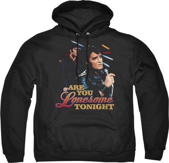 Gildan Elvis Presley Are You Lonesome Adult Pull Over Hoodie